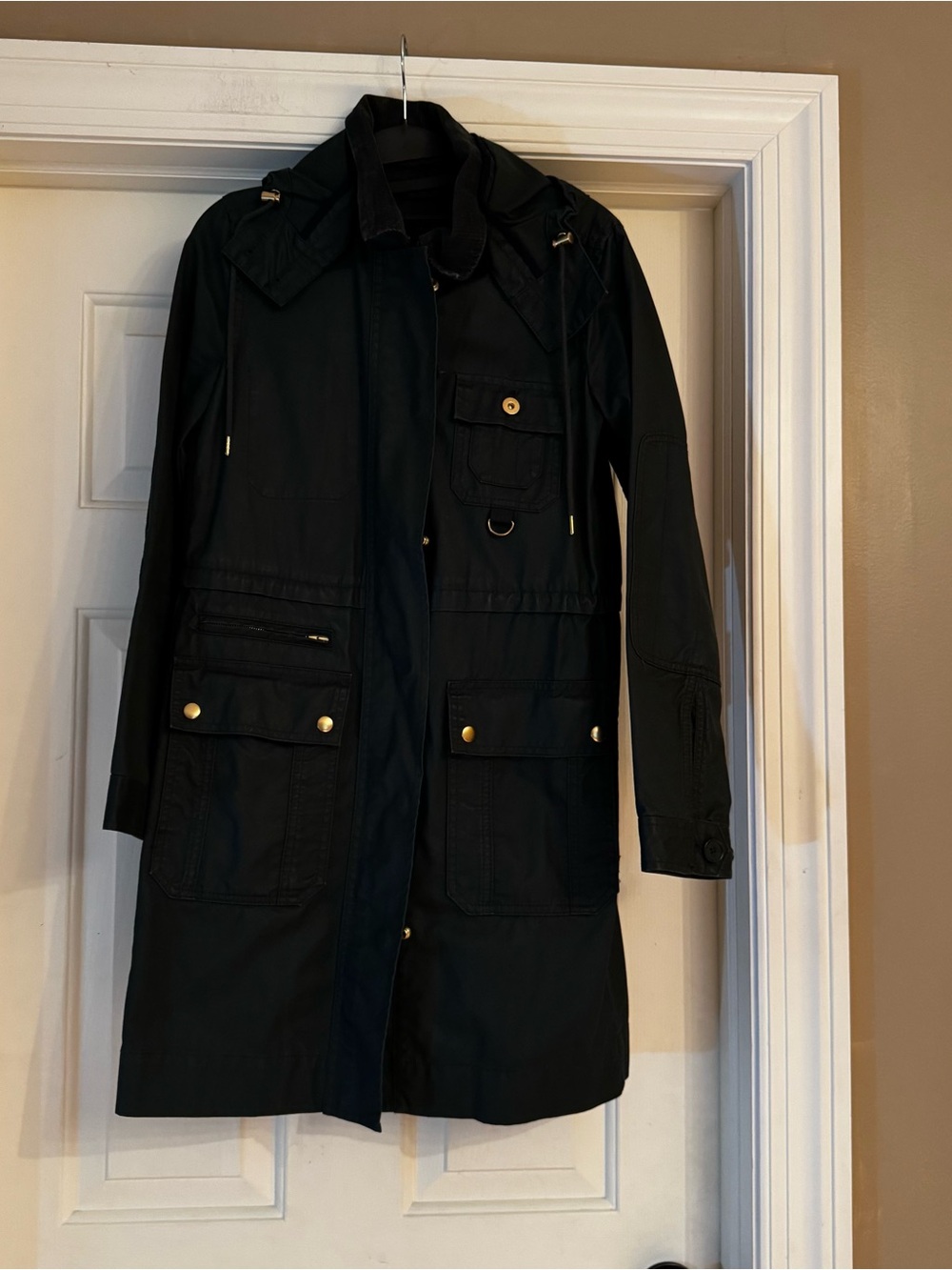 J Crew Utility Coat Green Size XXS